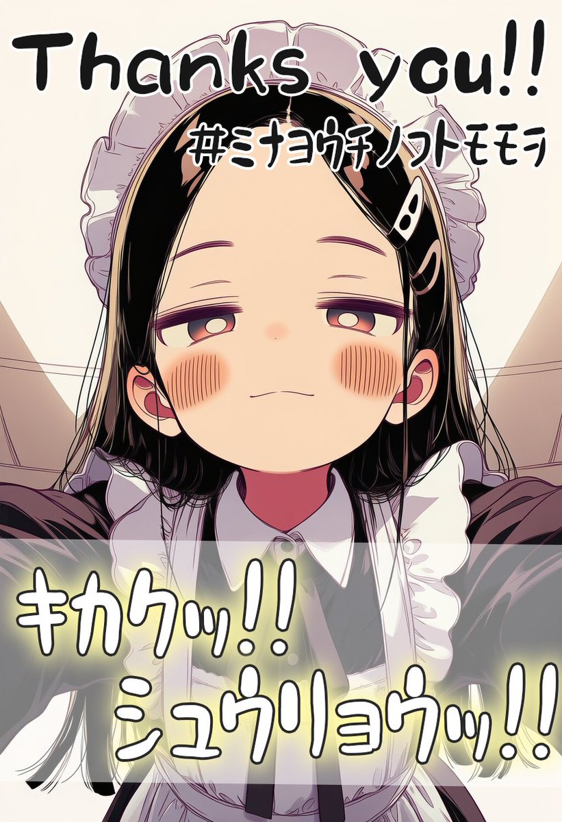 mashiro_koubou's tweet photo. #ﾐﾅﾖｳﾁﾉﾌﾄﾓﾓｦ

ﾀﾀﾞｲﾏｦﾓﾁﾏｼﾃ ｷｶｸ ｼｭｳﾘｮｳ ｼﾏｽｯ!!

ﾊｼﾞﾒﾃﾉ ｷｶｸ ﾃﾞｼﾀｶﾞ…

ﾋﾞｯｸﾘ ｽﾙｸﾗｲ ｻﾝｶｼﾃﾓﾗｴﾃ ｳﾚｼｶｯﾀﾃﾞｽｯ!!

ｱﾘｶﾞﾄｳｺﾞｻﾞｲﾏｼﾀｯ!!

ｻﾝｶﾌﾄﾓﾓﾊ ｼﾞｭﾝﾊﾞﾝﾆ ｼﾞﾏﾝｻｾﾃｲﾀﾀﾞｷﾏｽｯ https://t.co/Mb3vyHlp7W