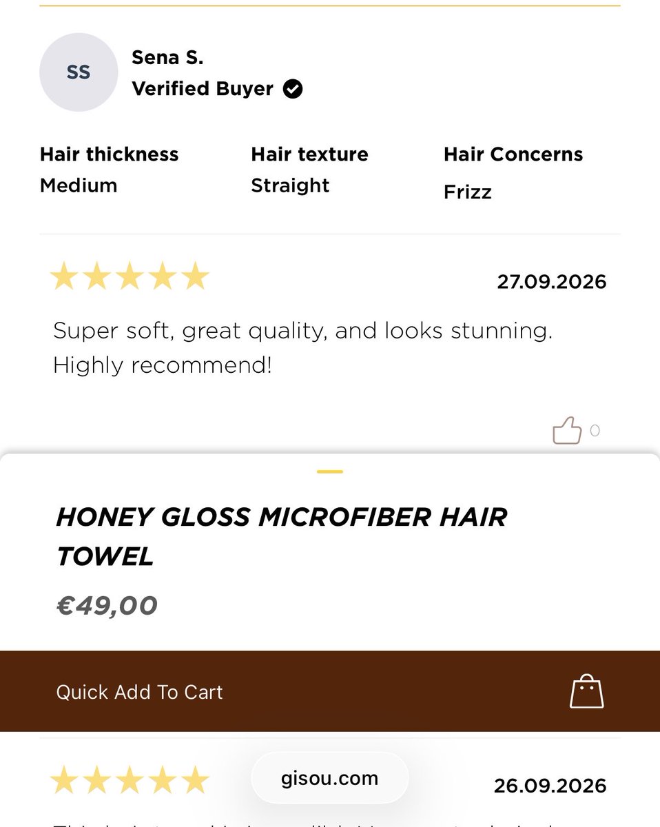 ssnafcb's tweet photo. All products are amazing! Great quality
#gisou #neginmirsalehi Sorry for missing all your gifts in the past https://t.co/u48AH4PRcS