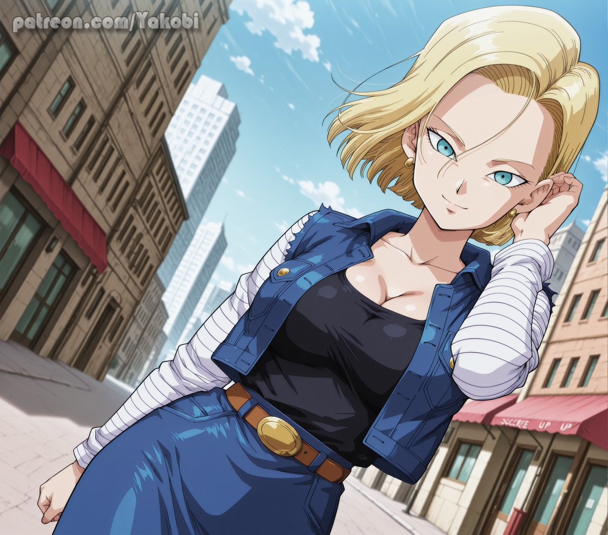 Yakobi0304's tweet photo. Android 18 | Dragon Ball Z
#android18 #dragonballz #SFW https://t.co/dBm1YbjvKb