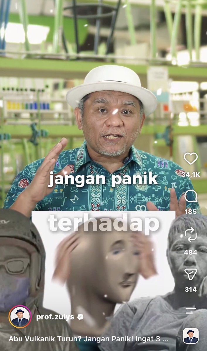 abulmuzaffar10's tweet photo. Kelen sadar ga sih

Prof Zulys ini cepat banget loh naiknya 

Setahuku, beliau baru ngonten itu Februari 2026. Itupun g terlalu sering posting..

Tapi followernya,gils, dah nyentuh 900 ribu!

Artinya, konten doi diterima oleh masyarakat termasuk gen Z.

Kunci dari konten beliau terlihat dari kemampuan storytelling, editannya yang mantap dan isunya yang aktual dan unik.

Makanya kan jadi menarik

Semoga semakin banyak guru besar dan cendekia yang suka membagikan ilmunya ke masyarakat. 

Biar rakyat ga dibodohi lagi tiap pemilu.