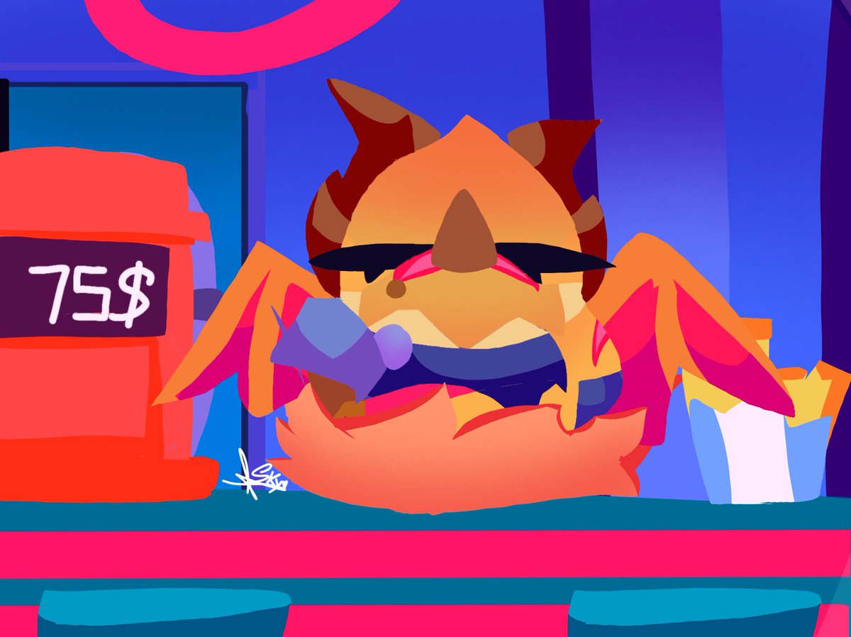 XdSky3008's tweet photo. A pedido de esta personita @Milouser390 hize unos dibujitos de crow dragón y el rediseño de mi foto de perfil

#brawlstars #brawl_stars #brawlstarscrow #brawlstarsfanart  #brawlstarsArt #draw #fanart #brawlstarsart #crowbrawlstars https://t.co/FkoeZmhJXP