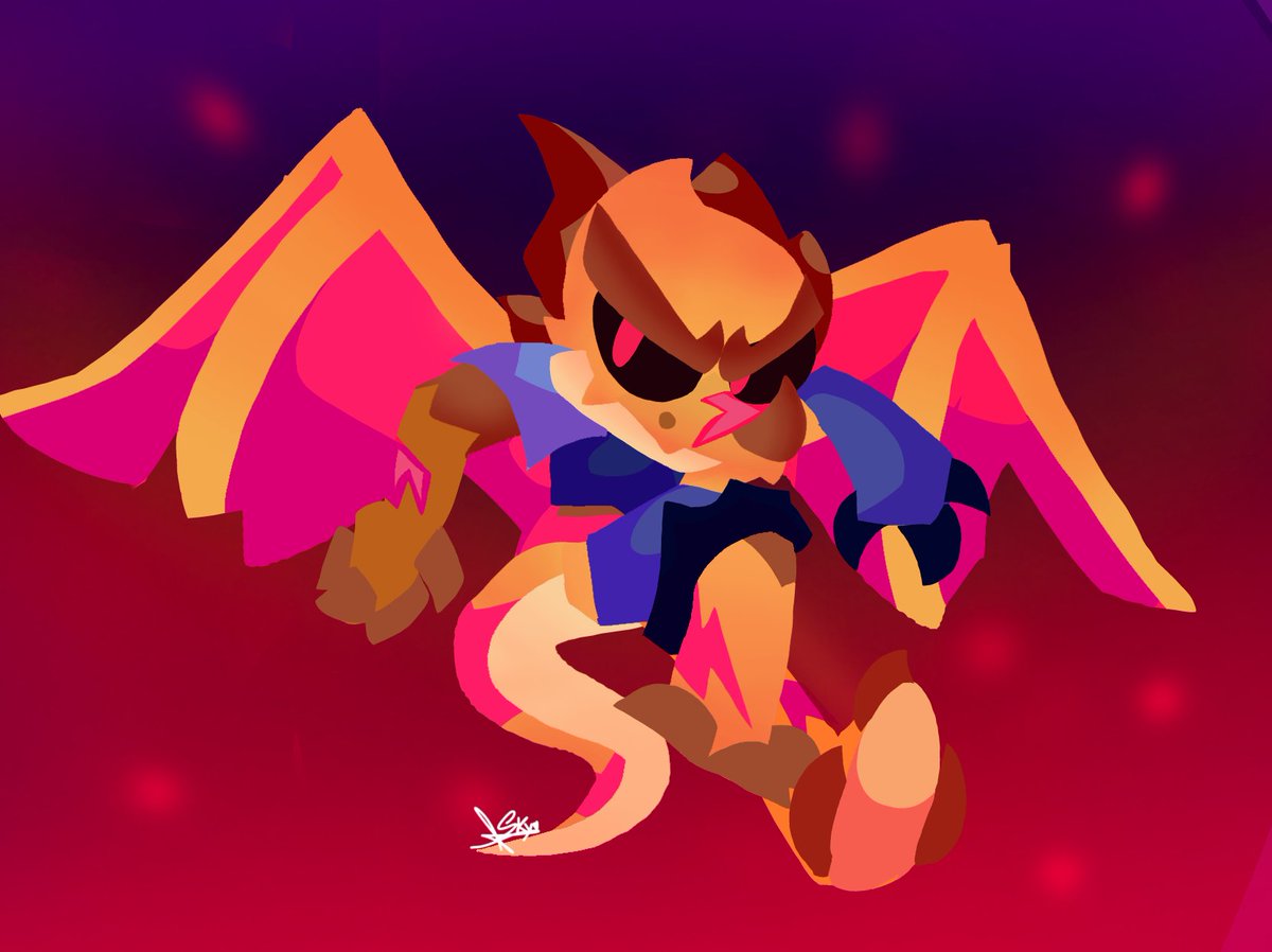 XdSky3008's tweet photo. A pedido de esta personita @Milouser390 hize unos dibujitos de crow dragón y el rediseño de mi foto de perfil

#brawlstars #brawl_stars #brawlstarscrow #brawlstarsfanart  #brawlstarsArt #draw #fanart #brawlstarsart #crowbrawlstars https://t.co/FkoeZmhJXP
