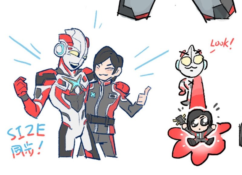 0bluebone's tweet photo. 画纪念第一部奥特曼，太好看了一不注意已补到特利迦 #ultraman #ウルトラマンエックス #ウルトラマン https://t.co/py65MLX6U4
