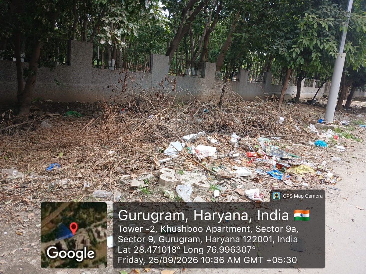 RWAGURUGRAM's tweet photo. Sanitation in Gurugram has completely failed . HSVP sectors and Planned colonies are looking like slums. ( The image is from sector 9A gurugram )

Kindly make a joint committee of RWAs , councillors and municipal officers for sanitation overhaul and Better Gurugram 

@MoHUA_India @YTKDIndia @SwachhBharatGov @SwachhBharat @MoHUA_India @MoJSDDWS @cmohry @NayabSainiBJP @Rao_InderjitS @VipulGoelBJP @csharyana @DiprHaryana @OfficialGMDA @CPCB_OFFICIAL @CAQM_Official
