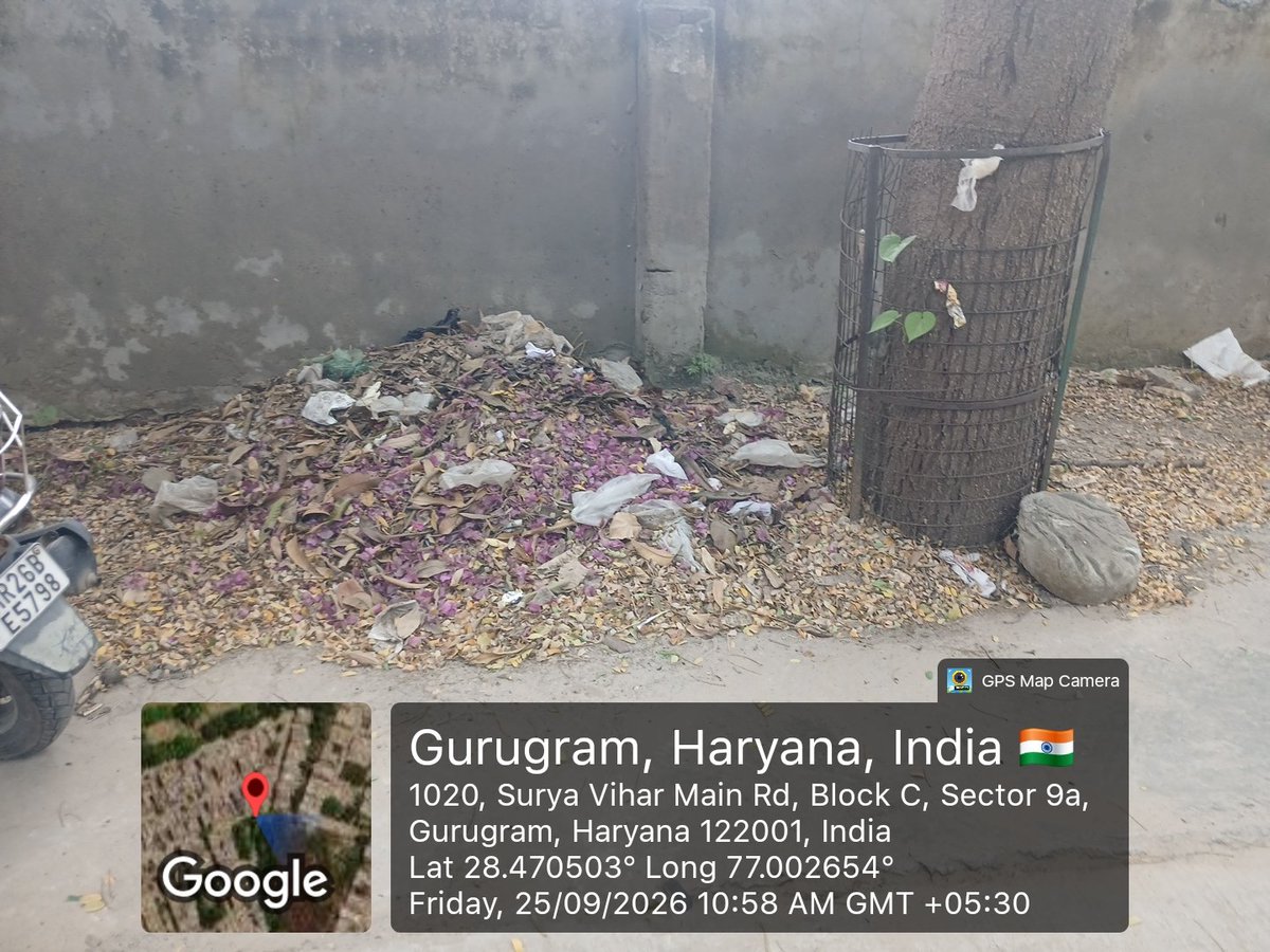 RWAGURUGRAM's tweet photo. Sanitation in Gurugram has completely failed . HSVP sectors and Planned colonies are looking like slums. ( The image is from sector 9A gurugram )

Kindly make a joint committee of RWAs , councillors and municipal officers for sanitation overhaul and Better Gurugram 

@MoHUA_India @YTKDIndia @SwachhBharatGov @SwachhBharat @MoHUA_India @MoJSDDWS @cmohry @NayabSainiBJP @Rao_InderjitS @VipulGoelBJP @csharyana @DiprHaryana @OfficialGMDA @CPCB_OFFICIAL @CAQM_Official