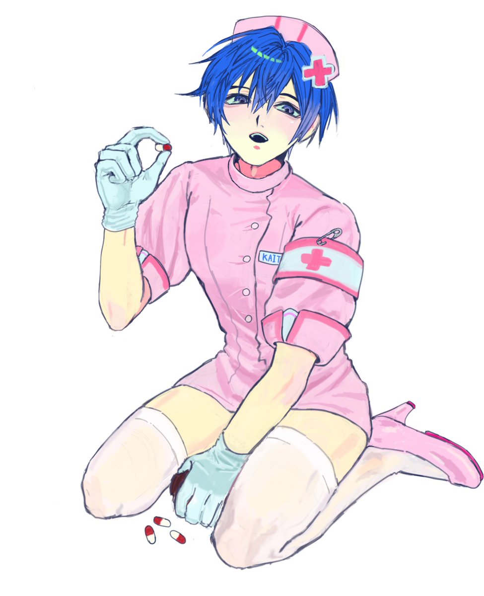 letsgo_on33's tweet photo. 💉전에 그렷던 간호사 카이토🩷
#KAITO https://t.co/t4XsUQO0ne