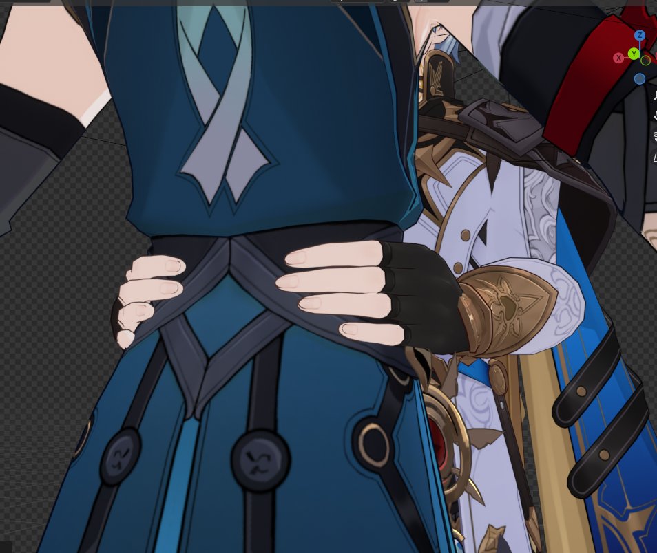 wtflopmon's tweet photo. #phainaxa
not sure anyone has done this? when they say phainon's hands could circle around anaxa's waist , they aren't lie about it

ingame model proof https://t.co/JhdGFRsOGY