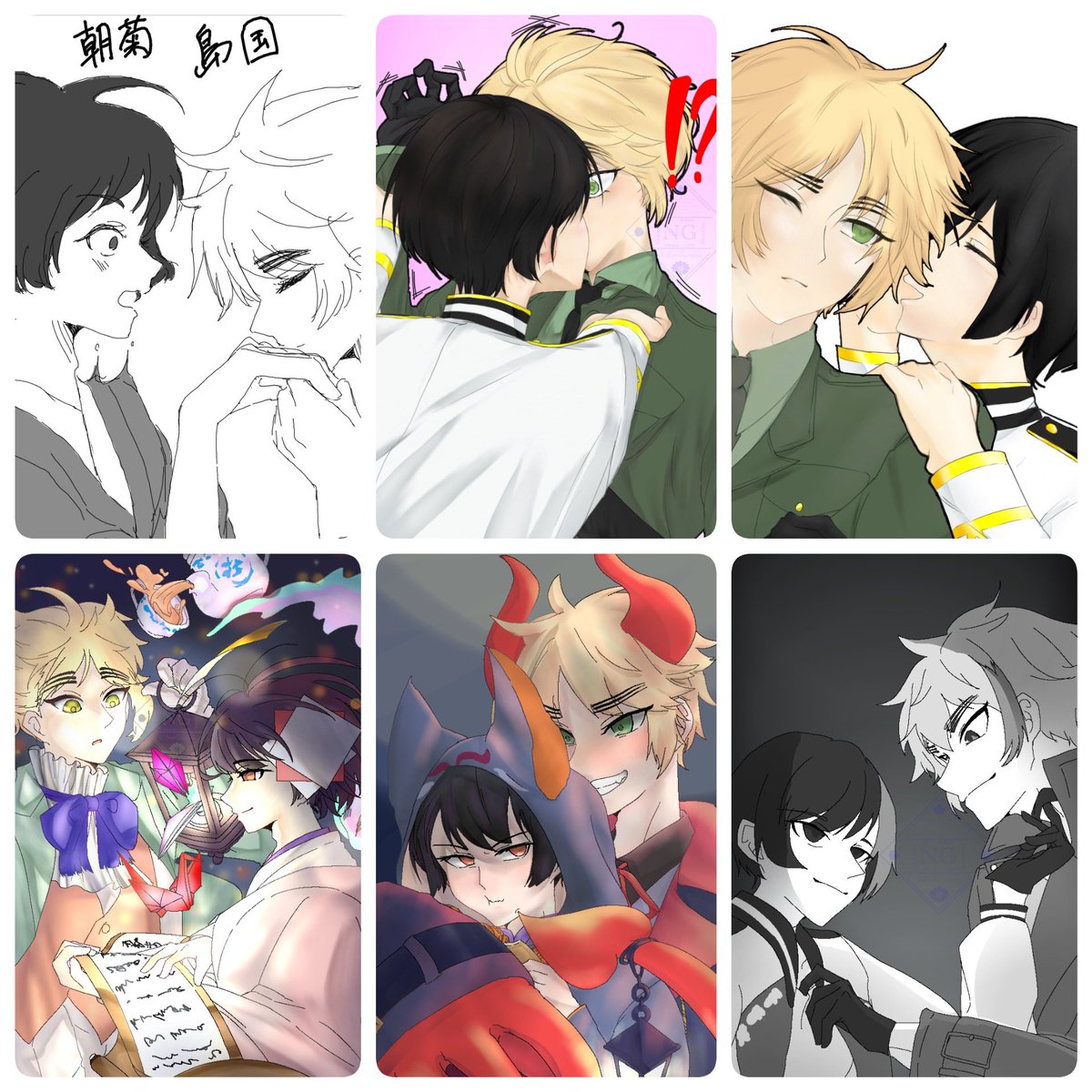 hcnhr0's tweet photo. 朝菊
今度前垢でWebオンリーに参加するので、こちらで過去絵を投げておきますね https://t.co/DLsPBSu1tq