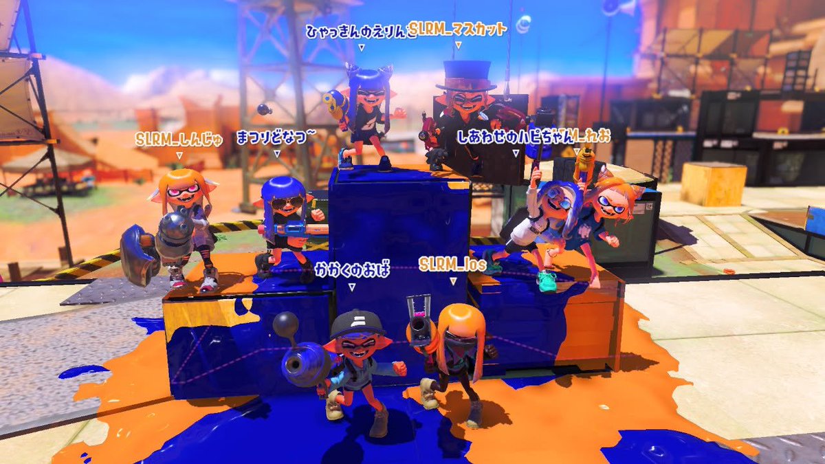 elite_spl_'s tweet photo. 真冬杯優勝のとこと写真撮ったー！まじであそこの人たち優しいしいい人すぎる！
また鯖お邪魔します🤭 https://t.co/LPhn3F4rYY