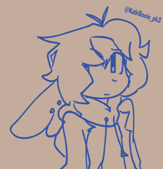 KabiSonic_pk3's tweet photo. tiny lineart but i think it peams https://t.co/MA00Ff4wfN