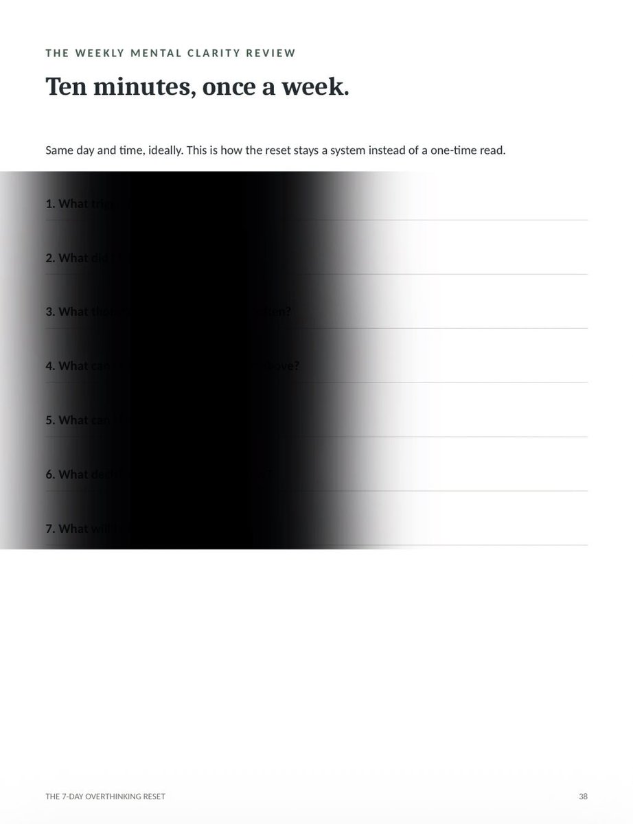 EdgeRoomx's tweet photo. Unloop — The 7-Day Overthinking Reset (Digital Workbook) | Stop The Loop.

https://t.co/zjtDOyieUJ https://t.co/B0YfydXiNd