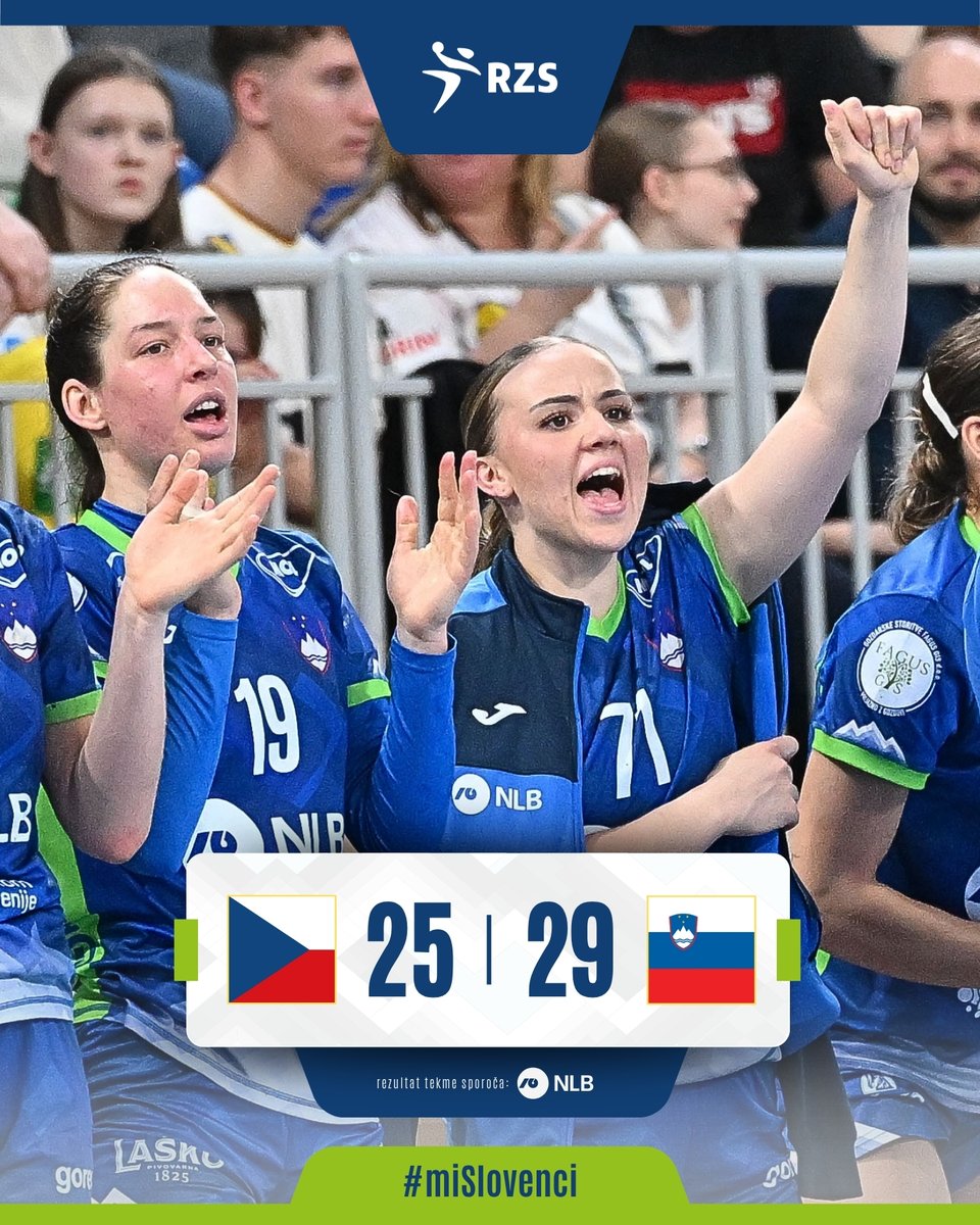 rzs_si's tweet photo. V oslabljeni zasedbi zmaga proti gostiteljicam prijatejskega turnirja za končno drugo mesto. Bravo, ekipa! 👏🇸🇮

#miSlovenci https://t.co/5pkNMdse9p