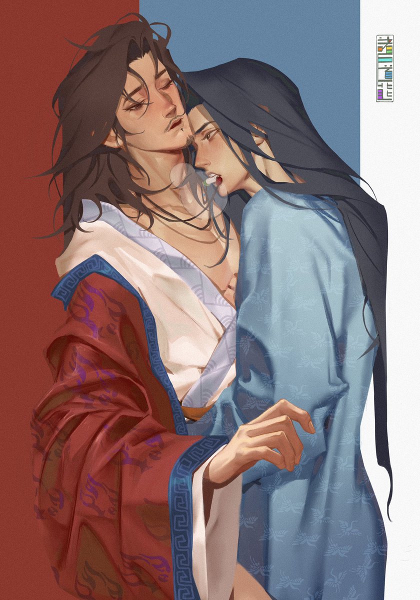 PaxilionX's tweet photo. #fanart��  #宾权 #binquan  #illustration‌‌ #八仙 #allwishescometrue 🧊：师兄…… https://t.co/7SIcqyh2nb