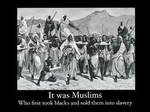mickitiki's tweet photo. The first organized long-distance commercial slave trade networks starting in the 7th century by Muslims of black Africans. Yet, I don’t hear blacks calling for reparations from Muslims. https://t.co/ZLXeYN4aZc