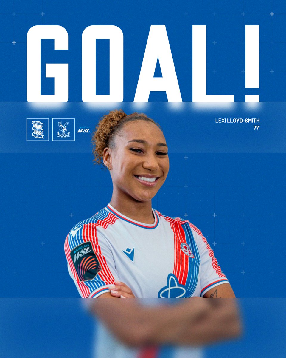cpfc_w's tweet photo. Second goal of the season for Lexi 👏 https://t.co/3enk8vABTn