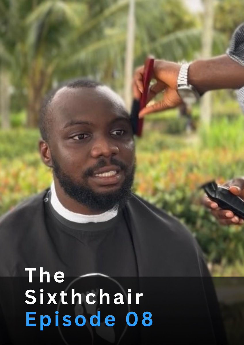 Bladesmobile's tweet photo. There are things that make us start to see life differently, @mide_TFE shared one during this haircut session. https://t.co/1TMuQPpW14