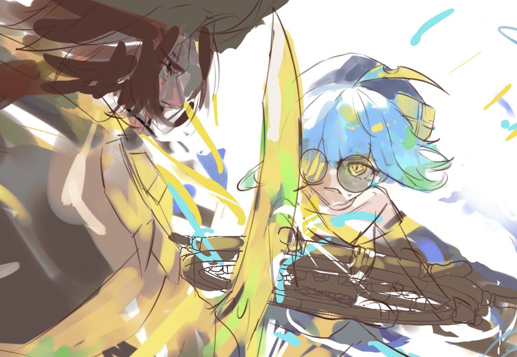 monomusi's tweet photo. 全然終わってないため、進捗を載せ、就寝＿ https://t.co/oolMuuVN3h