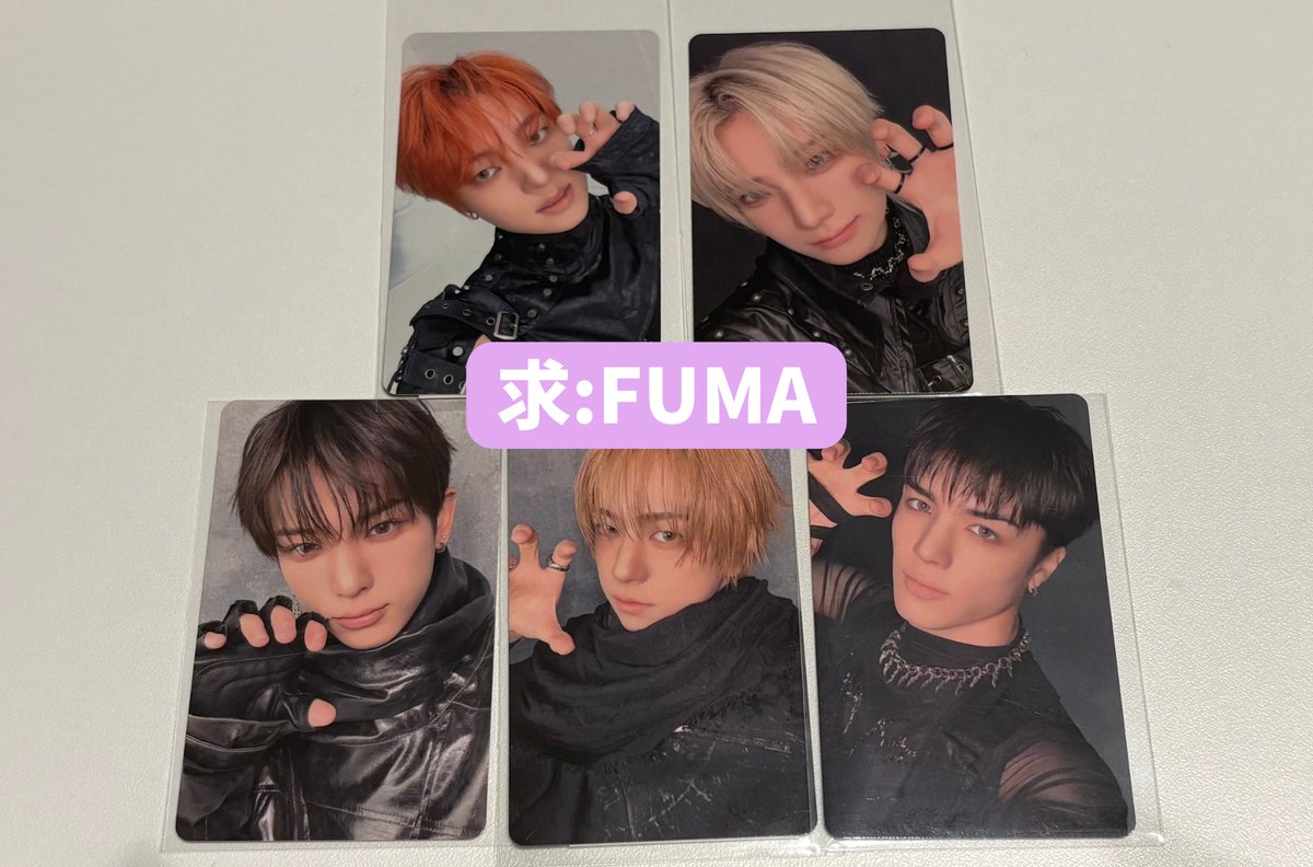 SC88_F629's tweet photo. &amp;TEAM Mark on Me 交換 ユニバ特典 アンコン HMV

【譲】ユニバ:K, EJ, YUMA, HARUA, TAKI, MAKI
        アンコン: EJ, YUMA, HARUA, TAKI, MAKI
        HMVチェキ風: K, YUMA

【求】同種FUMA(HMVはNICHOLASも)

郵送交換希望です📮
お気軽にお声掛けください！ https://t.co/ePd8zUnskB