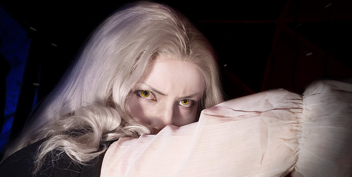 moonbunnybee's tweet photo. ~I am Alucard, son of Dracula and if you fight me.. You will die like thousands of vampires before you~

I didn't forget to edit my selfies for this look yippeee🦇

#castlevania #castlevaniacosplay #castlevanianocturne #alucard #alucardcosplay https://t.co/yPJy5sdF5V
