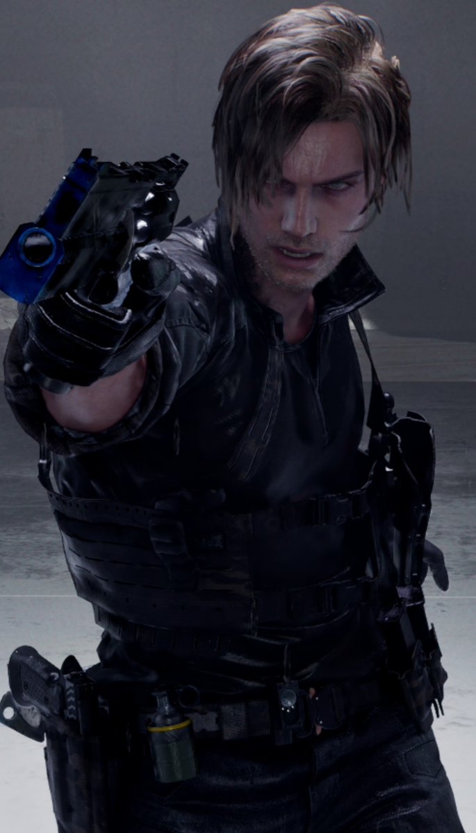 oldname_josephe's tweet photo. I just came across a re9 stream and the guy said "Leon isn’t even handsome, he’s just a straight-up npc character." WTF???? 

The so called npc character in question btw lol: https://t.co/NyflNeTmeT