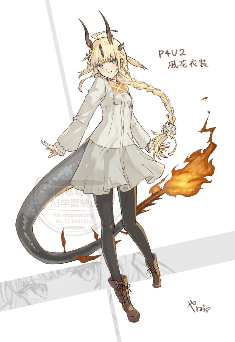 matcha_koma's tweet photo. 声が風花の人と聞いて
 #アークナイツ https://t.co/Qm0tuXIXL8