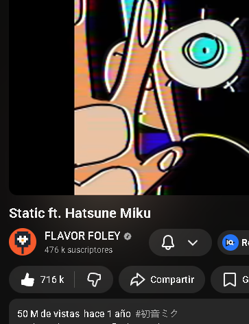BarsilicoDraws's tweet photo. Static has 50 MILLION OF VIEWS DEAR GOD.
#STATIC https://t.co/9tPyar1hhL
