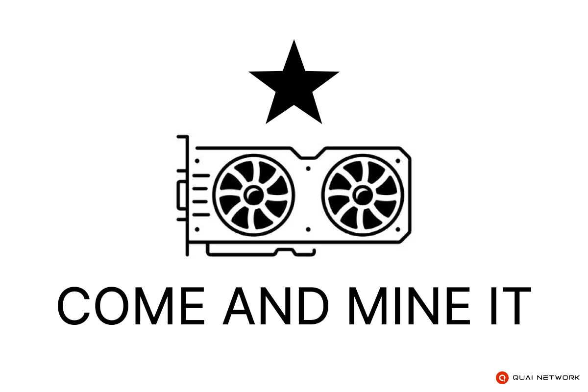 0xalank's tweet photo. It's a beautiful day to mine $QUAI https://t.co/wy6dm7XkvA