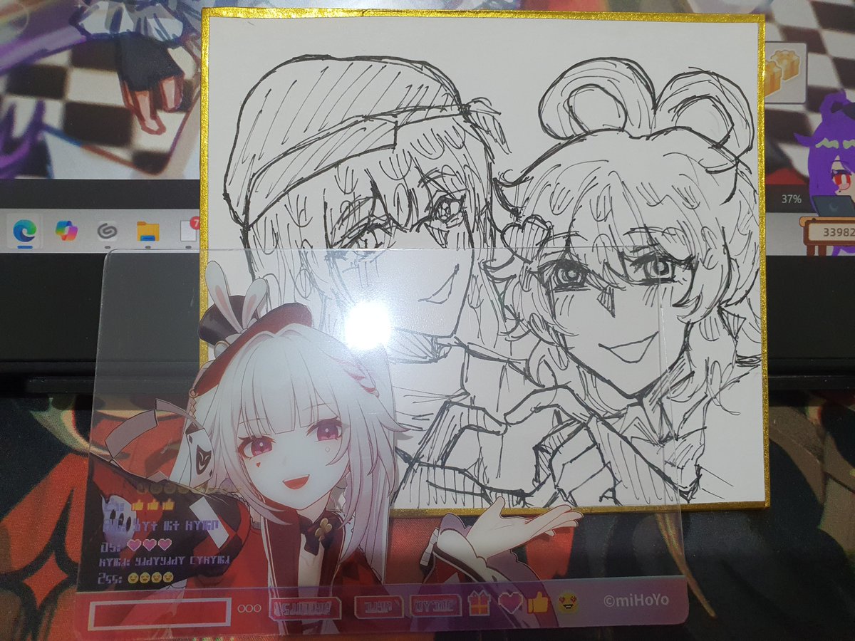 Nihiliny's tweet photo. #yumetwt shikishi Inylux https://t.co/HsoNJopdm0