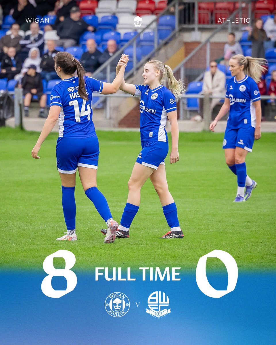 Latics_Women's tweet photo. A brilliant team performance seals the victory at Edge Hall Road. 🥳 https://t.co/K42EyElu7k