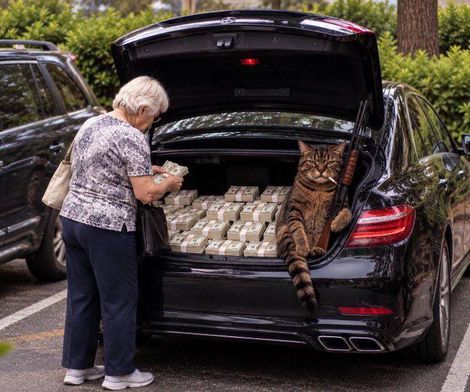 mrxxfw's tweet photo. @MrWhale granny withdrew her whole 401K and retirement fund to ape into $PUMPCAT who ready https://t.co/oe6T4OmmYS