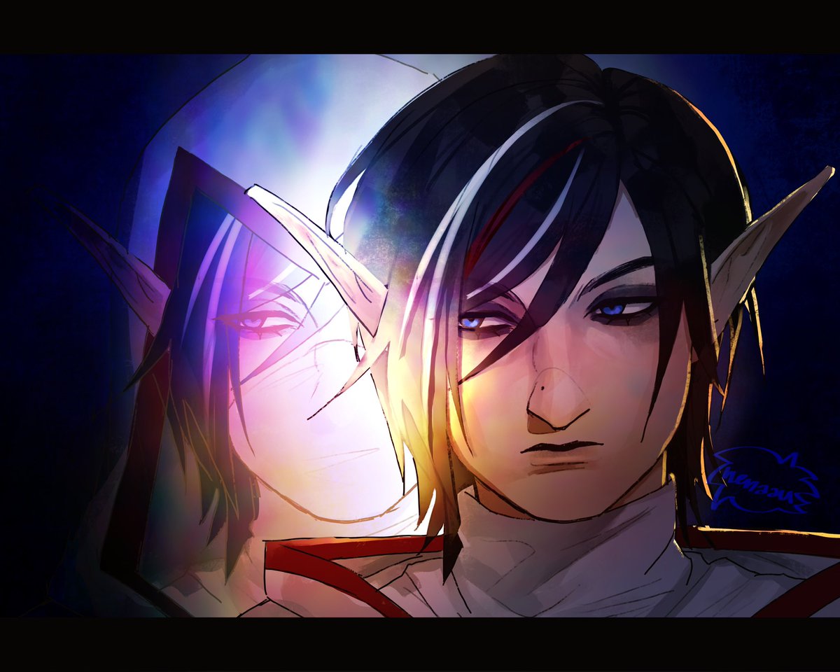 nenaau_art's tweet photo. Q!Ewron fanart based on my new design for him
What’s the meaning of this art? I leave it up for the interpretation:3 (aka my brain wasn’t working enough to give it any meaning)
#qsmp2 #qsmp2fanart #ewron #ewronfanart https://t.co/Sy1yghInpl