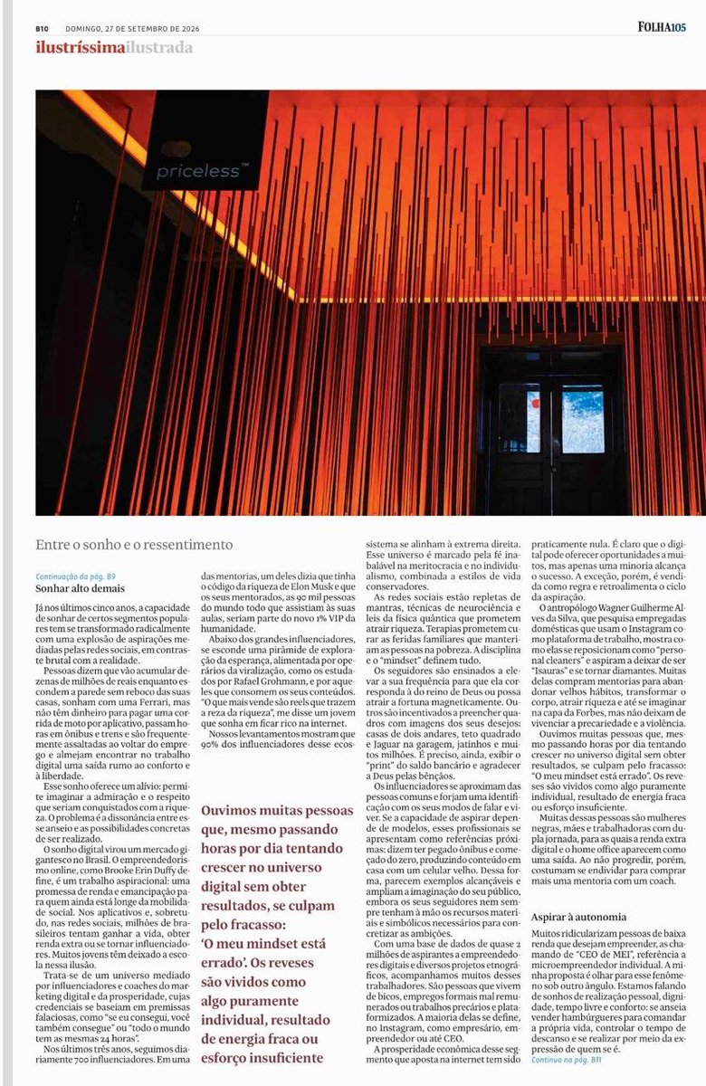 elida_graziane's tweet photo. Melhor leitura que fiz nos últimos dias. Recomendo fortemente este texto da Rosana Pinheiro-Machado publicado hoje no caderno Ilustríssima da Folha https://t.co/v9LJTSpREH