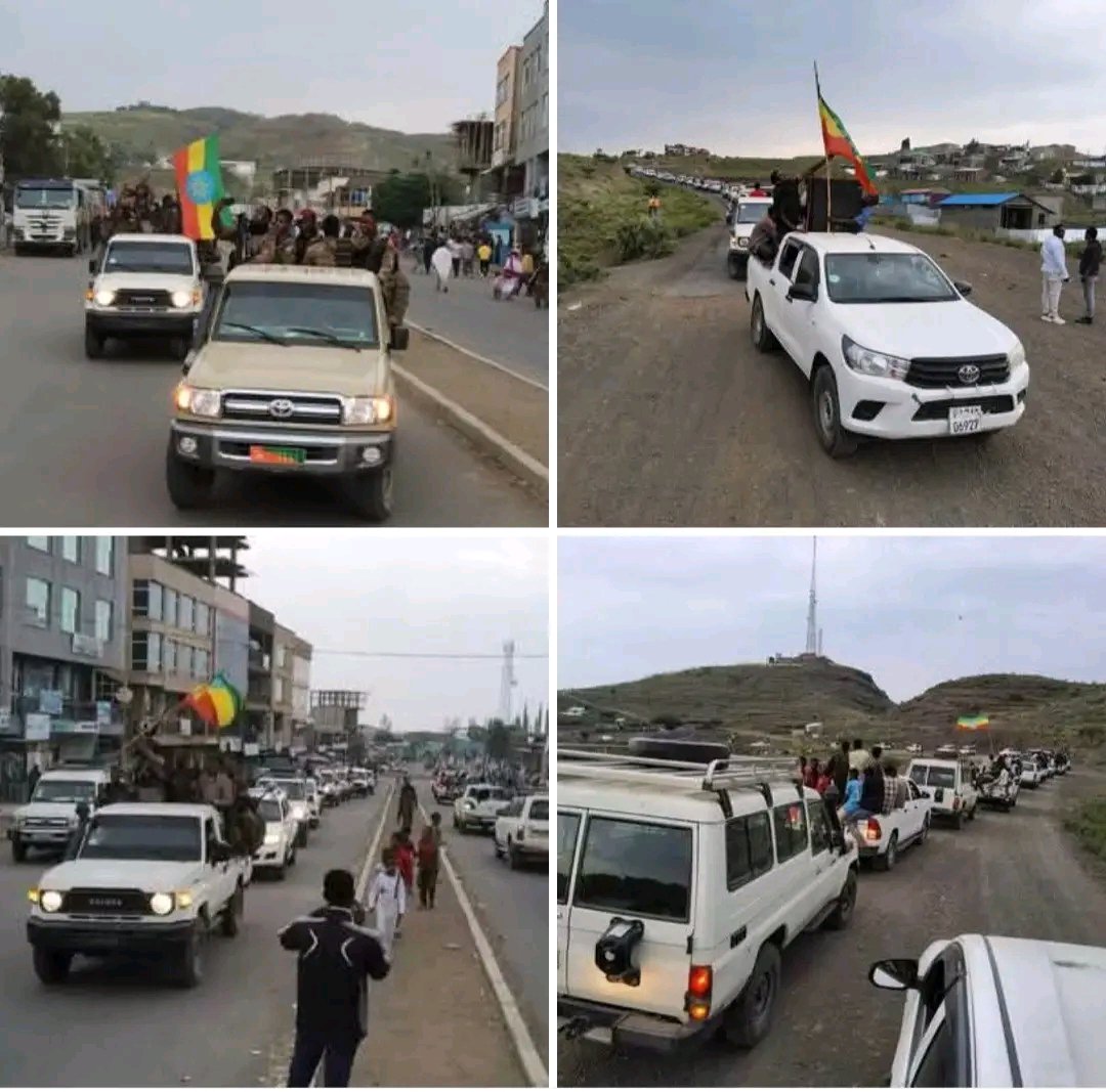 united_ethiop's tweet photo. #ሰቆጣ💪
📌መከላከያ በሰቆጣ ግንባር ድል መቀናጀቱን ተከትሎ ነዋሪዎች በእንዲህ መልኩ ደስታቸውን መግለጻቸውን የዞኑ ኮሙኒኬሽን ቢሮ አሳውቋል https://t.co/QNLF5hlHKU