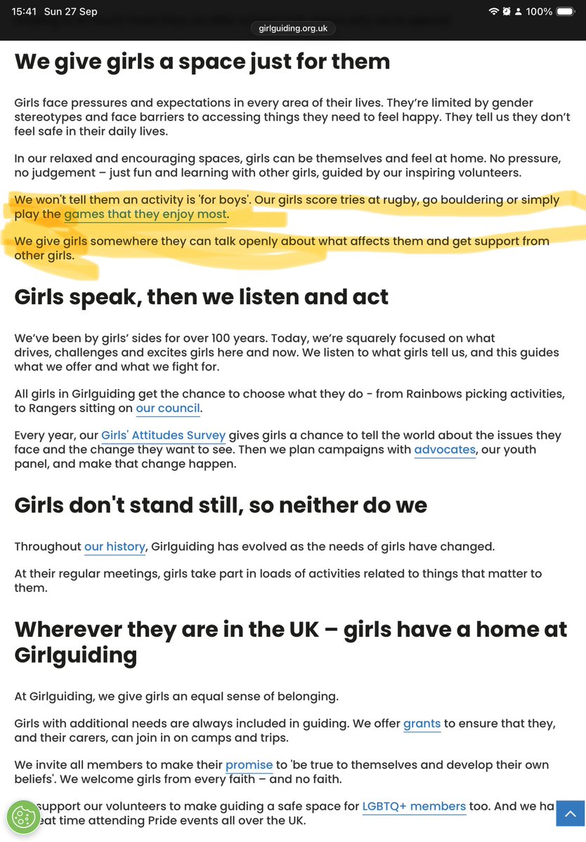 NuttyasSquirrel's tweet photo. @WomensRightsNet The absolute shame of it is that that is actually their “mission statement” somehow they’ve managed to forget that and reverted to stereotypes. https://t.co/y5i1RMOboQ
