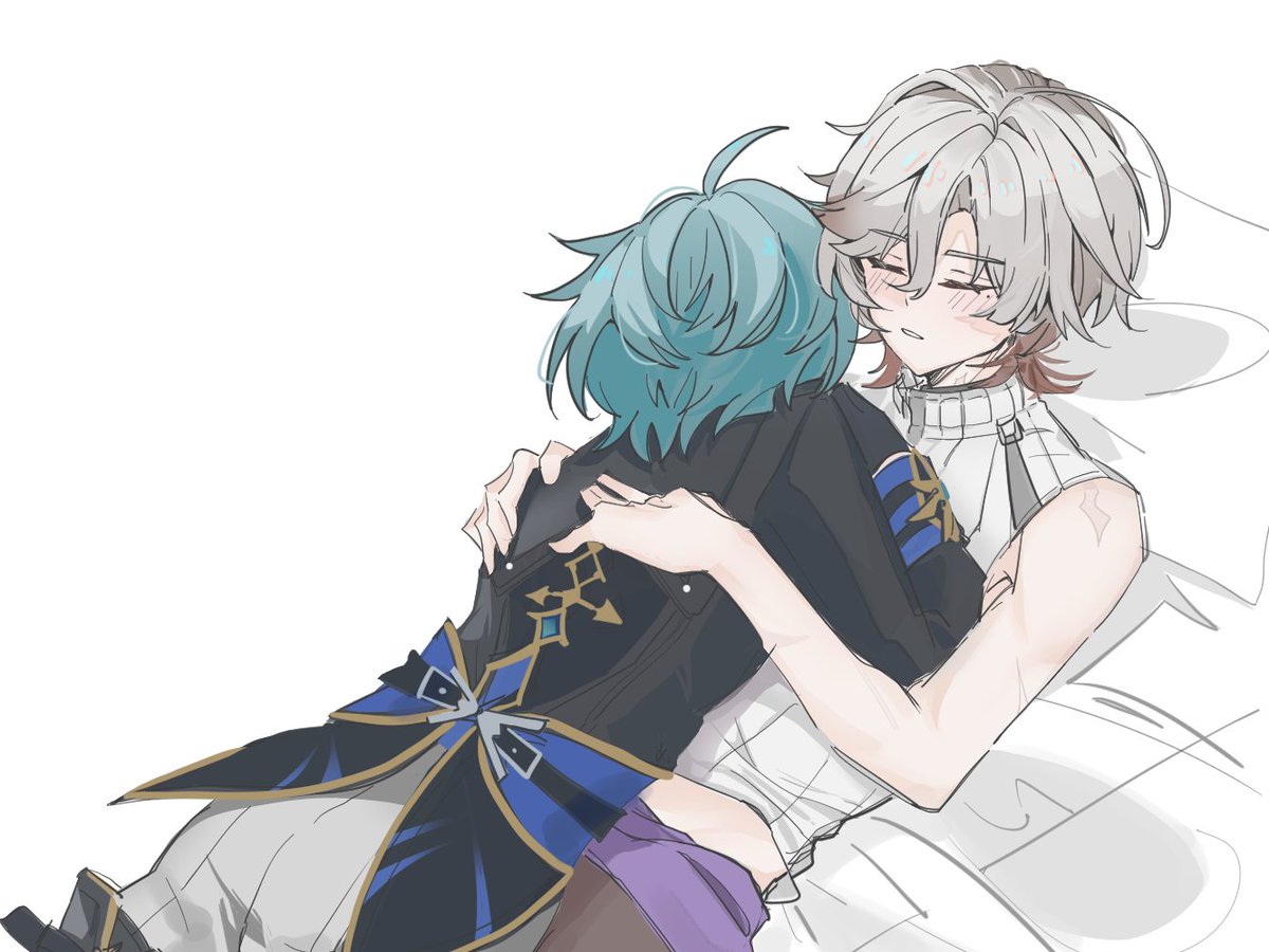 Rylx19's tweet photo. #illuhen cuddle https://t.co/lldNkk13OY