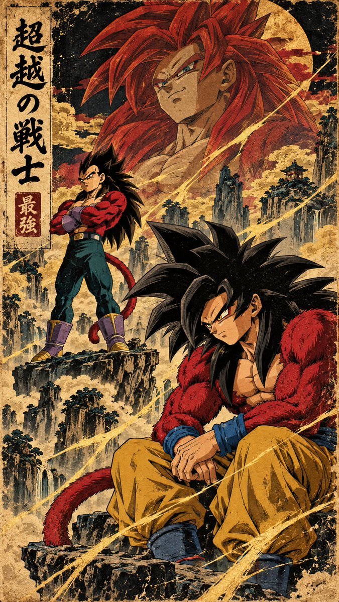 GuruWallpaper1's tweet photo. Dragon Ball GT https://t.co/dSteQuwMfO