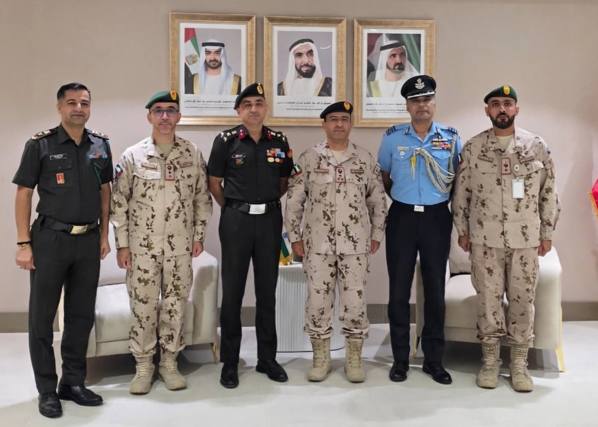 armylover247's tweet photo. #DefenceCooperation 🇮🇳📷#AAST were held in Abu Dhabi. Both sides reviewed existing defence cooperation, with focus on sharing best practices, expanding professional exchanges and enhancing participation in courses and workshops in India.

https://t.co/y0KioDeoZn