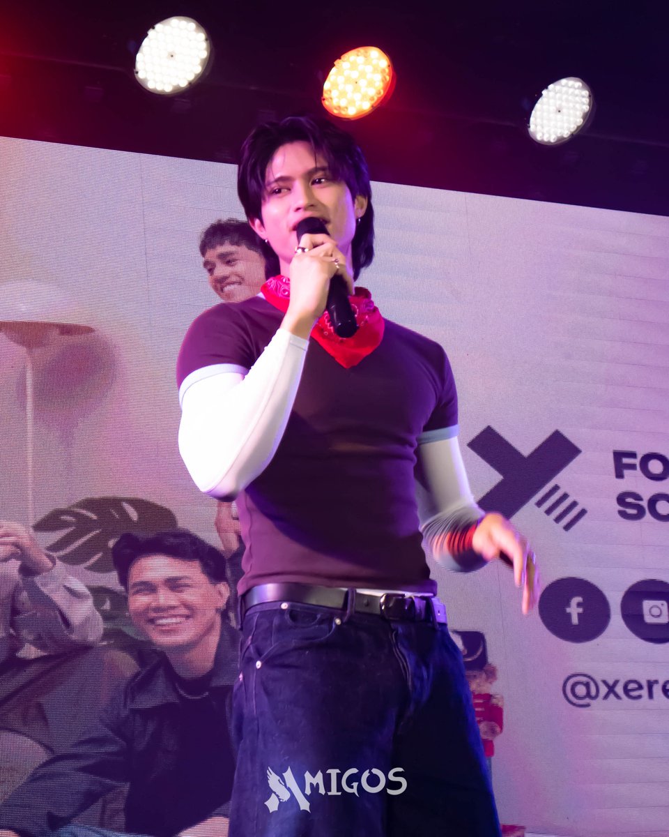 Ofc_AmigosPH's tweet photo. Balita ko nabingi daw si Xer sa lakas ng hiyaw ng Ritmo 👀
Here’s Migo from Xerenade’s first PPop Collab Stage last Saturday!
Big thanks to everyone who showed up and making it LOUD 💥
#MigoValid #XERENADE_MIGO #XER_MIGO #XERENADE #PPopCollabStage2
@MigoValid @ritmo_ofc https://t.co/xwtt2Z8qYz