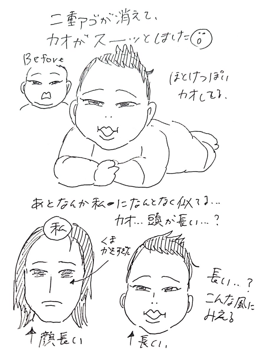 bungeisuki's tweet photo. 最近のとぅくん
手ばかり見ている、
あとまた顔が変わってスッキリ薄顔になってきました

#育児漫画 #育児絵日記  #2歳7ヶ月 #2y7m #2024jan_baby #エッセイ漫画 #コミックエッセイ #漫画が読めるハッシュタグ #ママ垢さんと繋がりたい #日記漫画 #2026apr_baby #0y4m https://t.co/JajP8C3K10