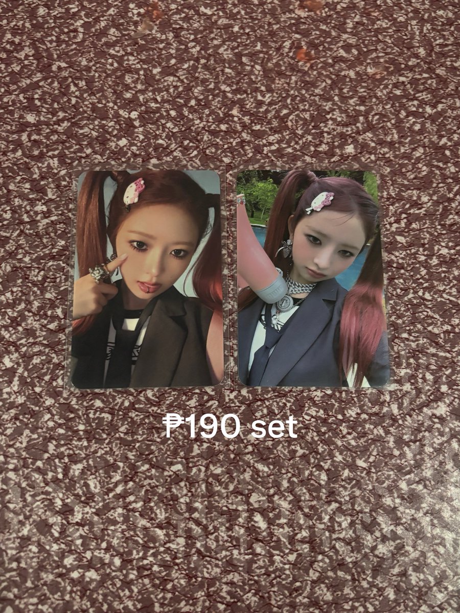 raenesells's tweet photo. 🛒 ꒰ wts lfb ph  ೀ
ྀི : onhand
ྀི : can tingi or set

ᖭི༏ᖫྀ ⋆ ˚｡

strictly payo + pf + sf

ྀི : mod: jnt
ྀི : mop: gcash
ྀི : loc: metro manila, quezon city 📍
ྀི : x sensi 😣

𐔌 .  #raenesells ⊹˚.

- reply/dm to claim !

🏷️ ive rei baddie stayc sieun asap pc inch https://t.co/XA1kWaFg9k