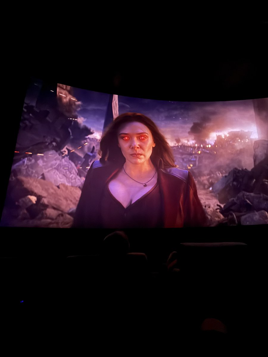 wandaslizzie's tweet photo. FINALLY SAW ENDGAME ENCORE! MOTHER WAS SEEN! MY CINEMA CHEERED! https://t.co/eu8OesogxD