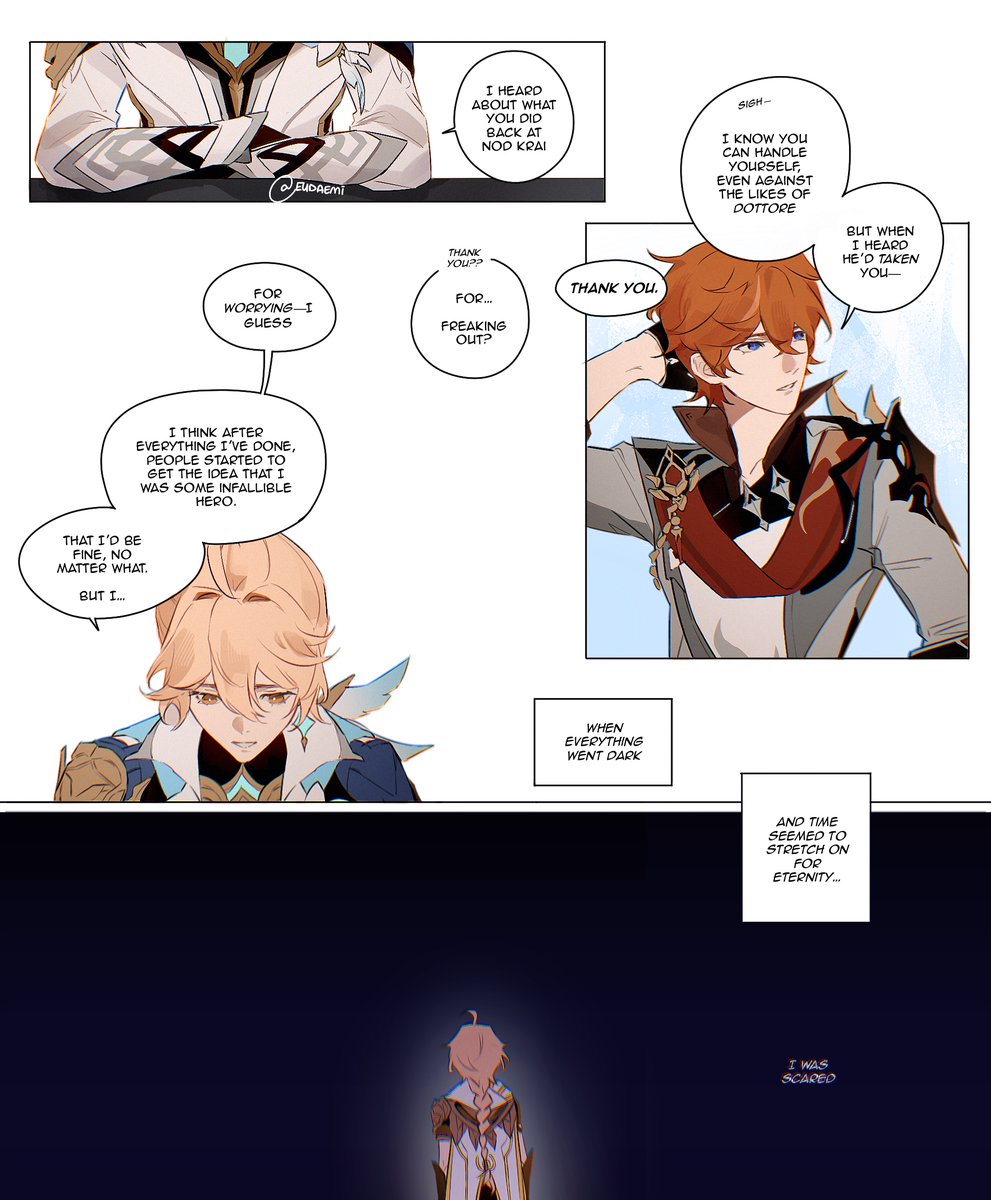 eudaemi's tweet photo. On your side
#aether #childe #GenshinImpactㅤ https://t.co/vnAcqVbH0d