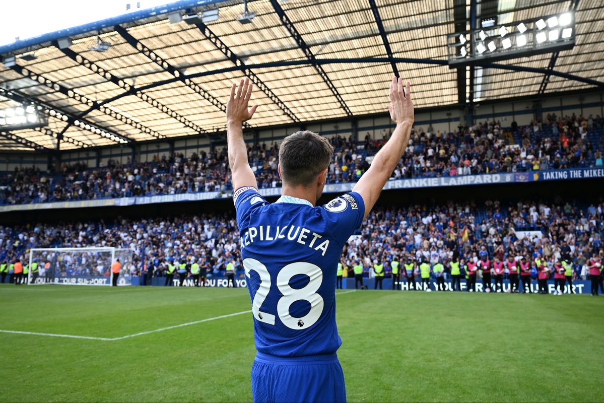 ConnCFC's tweet photo. Azpilicueta maybe one of Chelsea’s most underrated players ever. Won trophies playing at LB, RB, RCB, RWB &amp; captained Chelsea to a Champions league trophy 

Reece more talented, Ivanovic’s prime was crazy but Azpi’s consistency was next level. https://t.co/aLA87trBZh