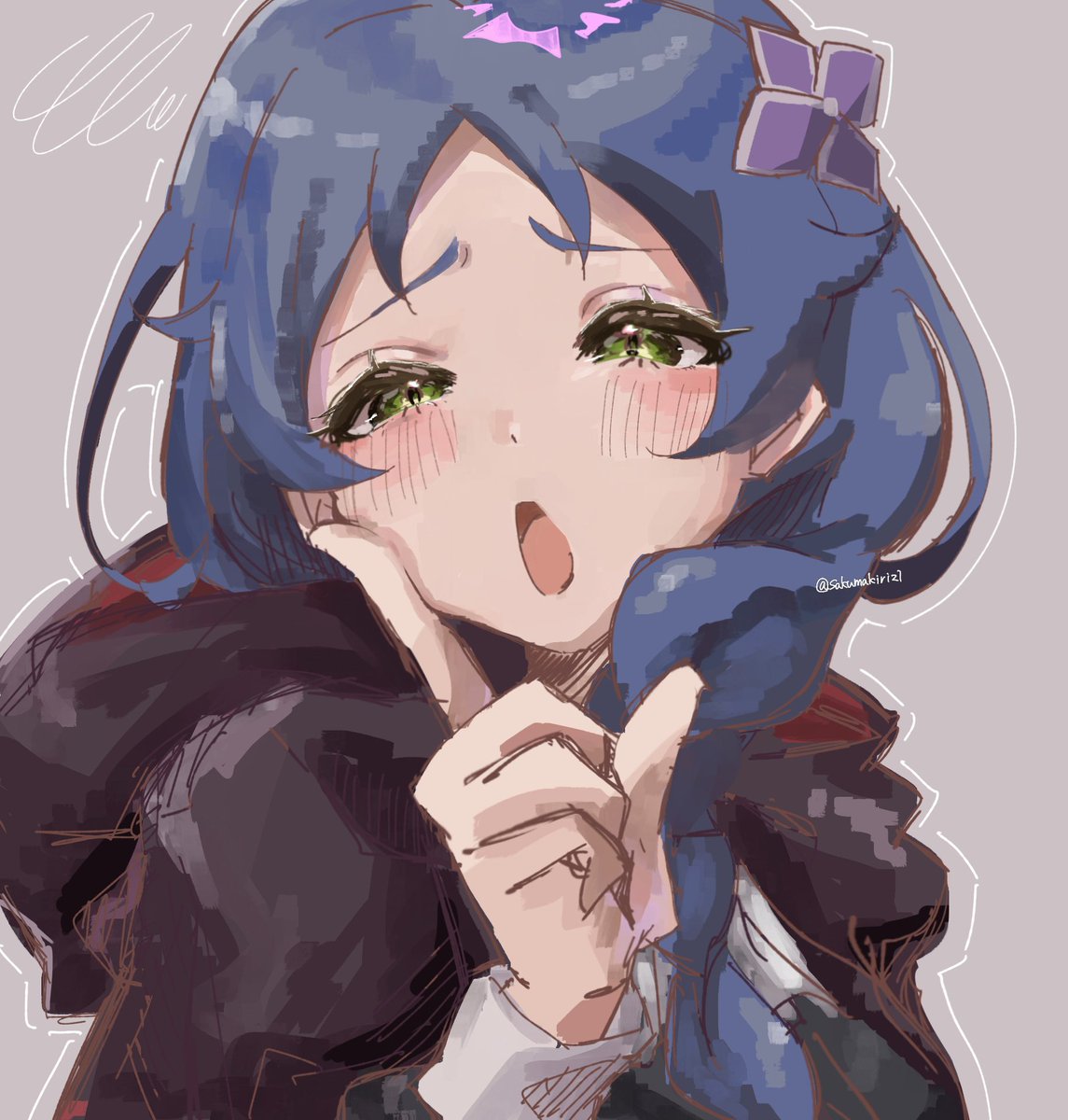 Sakumakiriz1's tweet photo. 厚塗り練習メィリィ https://t.co/ixhcGX5pZn