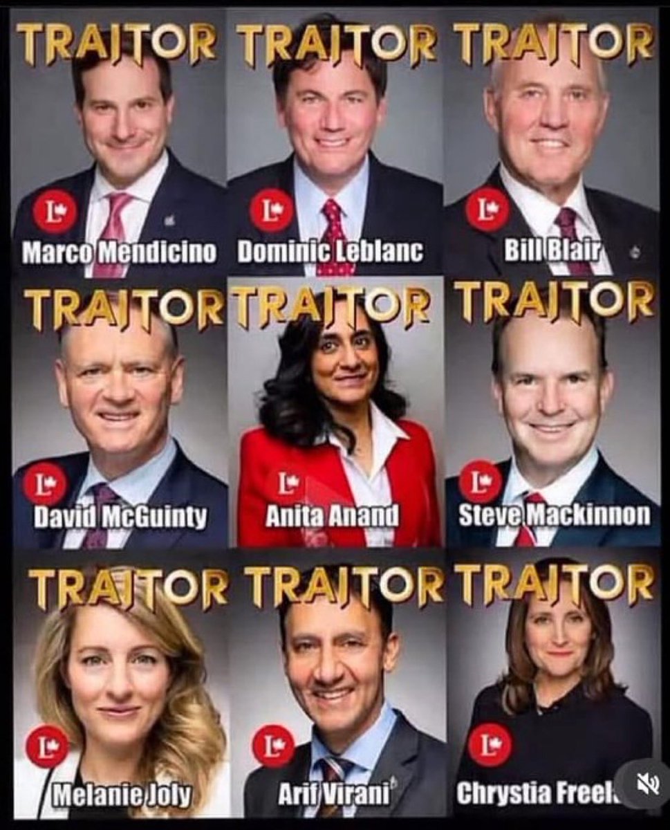 TheBuckYouWill's tweet photo. NEVER FORGET…

...the @rcmpgrcpolice HAD & still HAVE the evidence & testimony of treason - our highest crime - from RCMP & CSIS officers.

THEY CHOOSE NOT TO ACT.

(And don’t forget Justin Trudeaus underage sexual exploits and phone messages…)

🤬🤬🤬🤬🤬