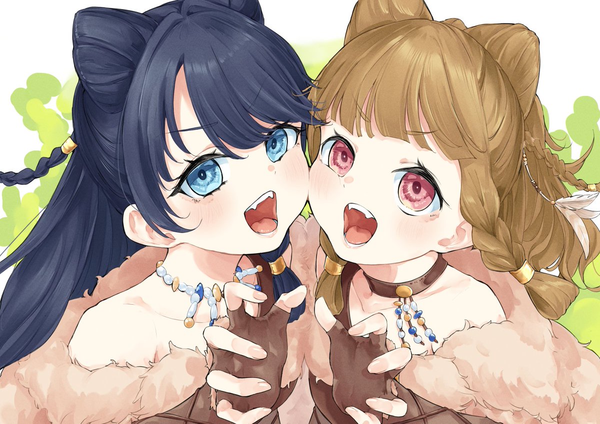 mend0o0_'s tweet photo. がお！
 #蓮ノ空美術部 https://t.co/TdauUXvTvR