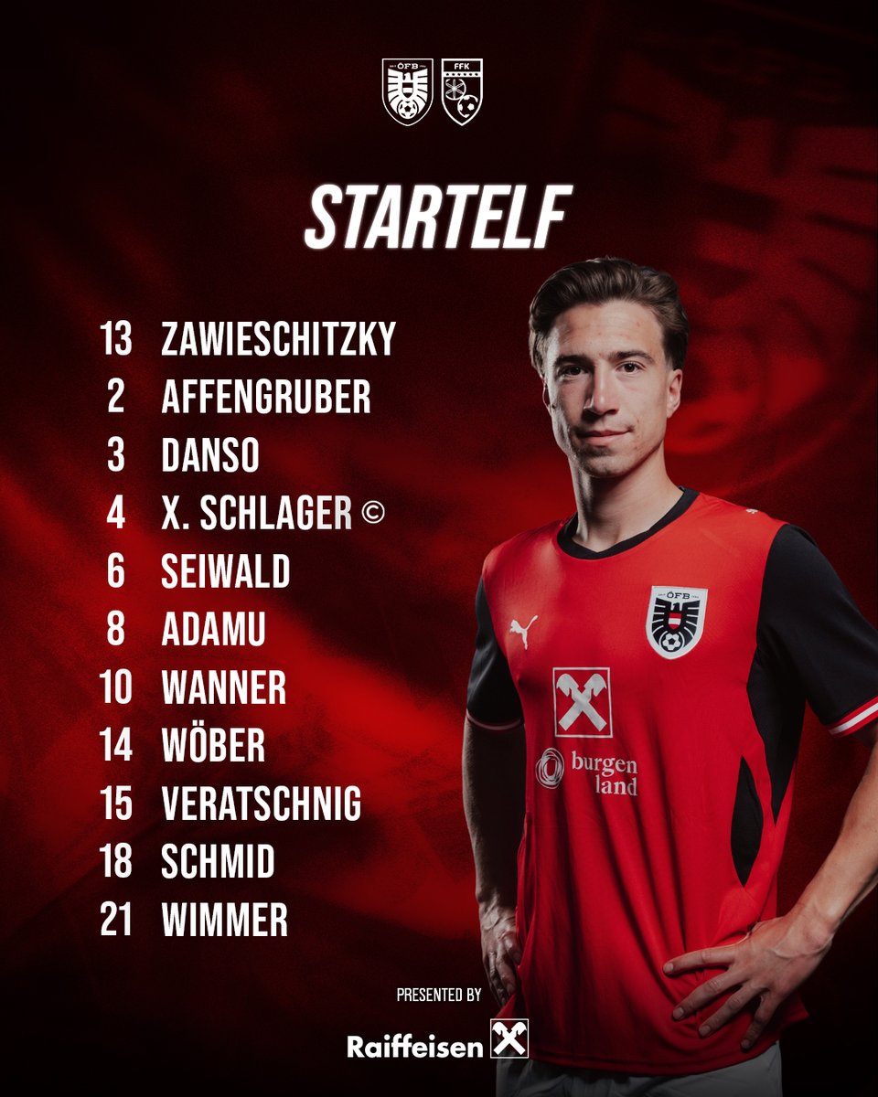 oefb1904's tweet photo. Time for the line-up! ⏰😍 #GemeinsamÖSTERREICH #ATeamOneFamily https://t.co/xkv1apS52H