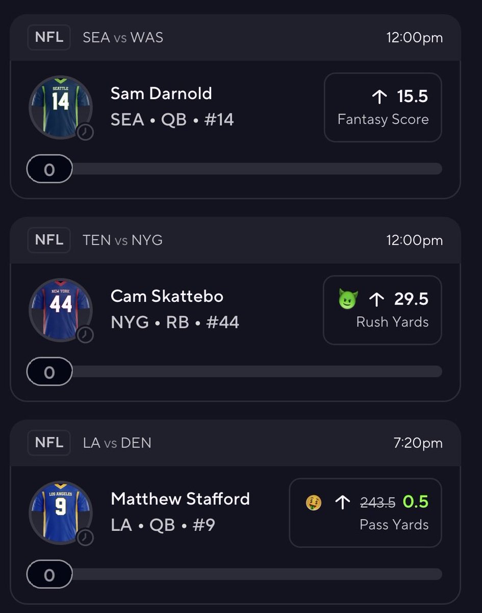 R1skyRich's tweet photo. NFL SLIP PROMO 🏈🚨

Like If You Are Tailing ❤️‍🔥

#Prizepick #Nfl https://t.co/ifJUnbooEj