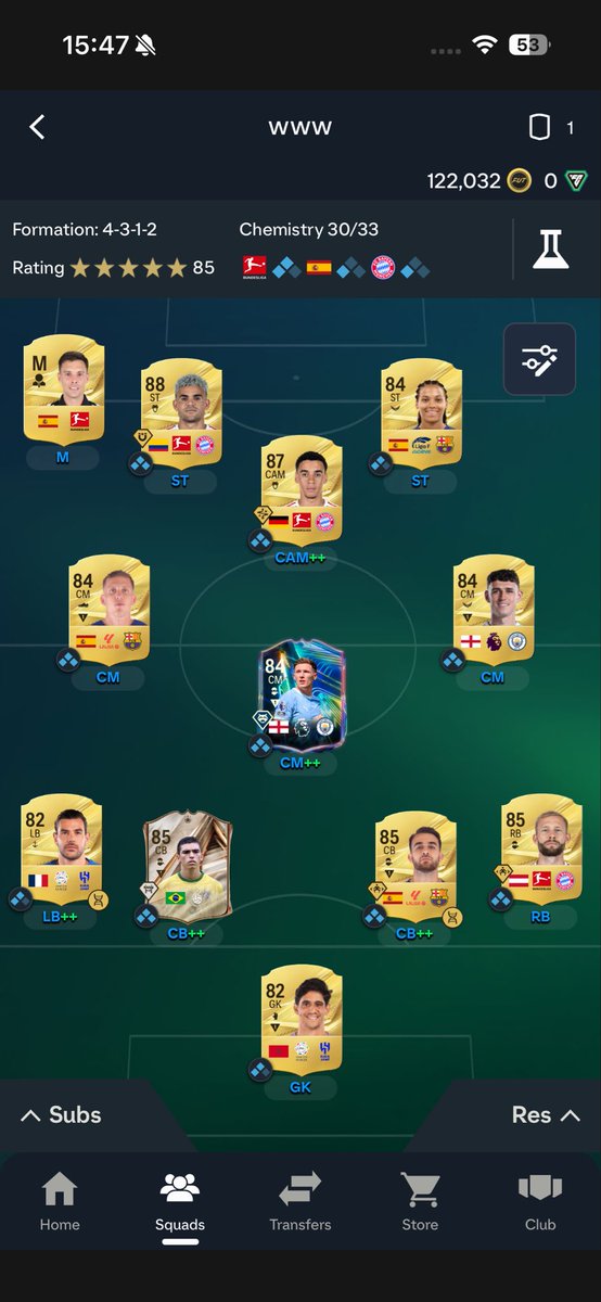 Olly3412's tweet photo. @FUTBIN #SquadSurgery https://t.co/BraBRtufvl