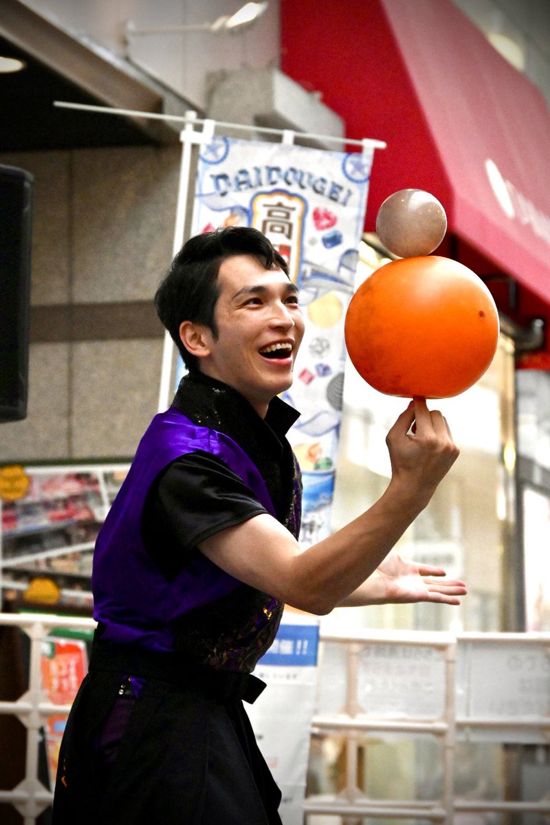 motochi73's tweet photo. #高知大道芸フェス2026 
桔梗ブラザーズさん https://t.co/aNBDYuUdff